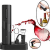 DESCORCHADOR DE VINOS CON ACCESORIOS - Elegancia y tecnologia en un solo corcho.