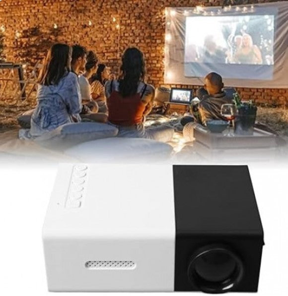 MINI PROYECTOR PORTATIL - Transforma cualquier lugar en tu cine privado.